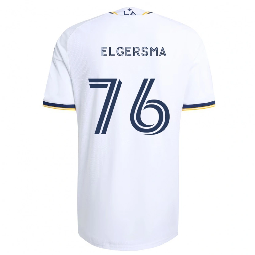 Danxen Kvinnor Troy Elgersma #76 Blå Gul Och Vit Hemmatröja Matchtröjor 2026/27 Tröjor T-Tröja