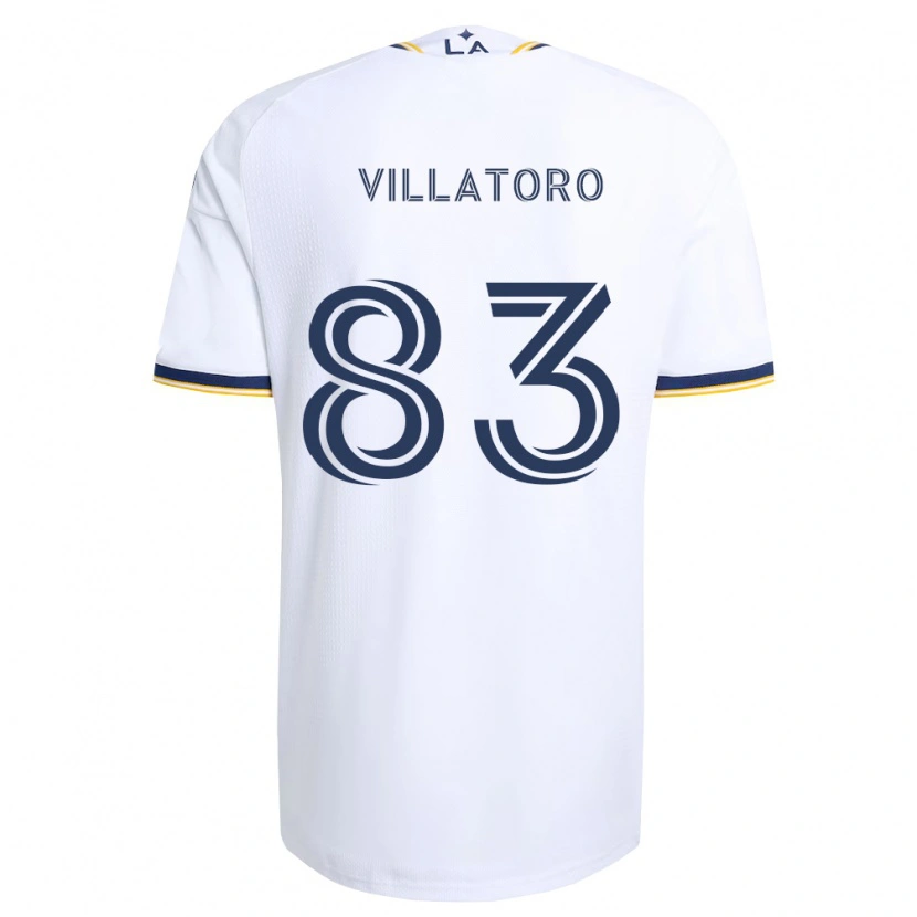 Danxen Kvinnor Angel Villatoro #83 Blå Gul Och Vit Hemmatröja Matchtröjor 2026/27 Tröjor T-Tröja