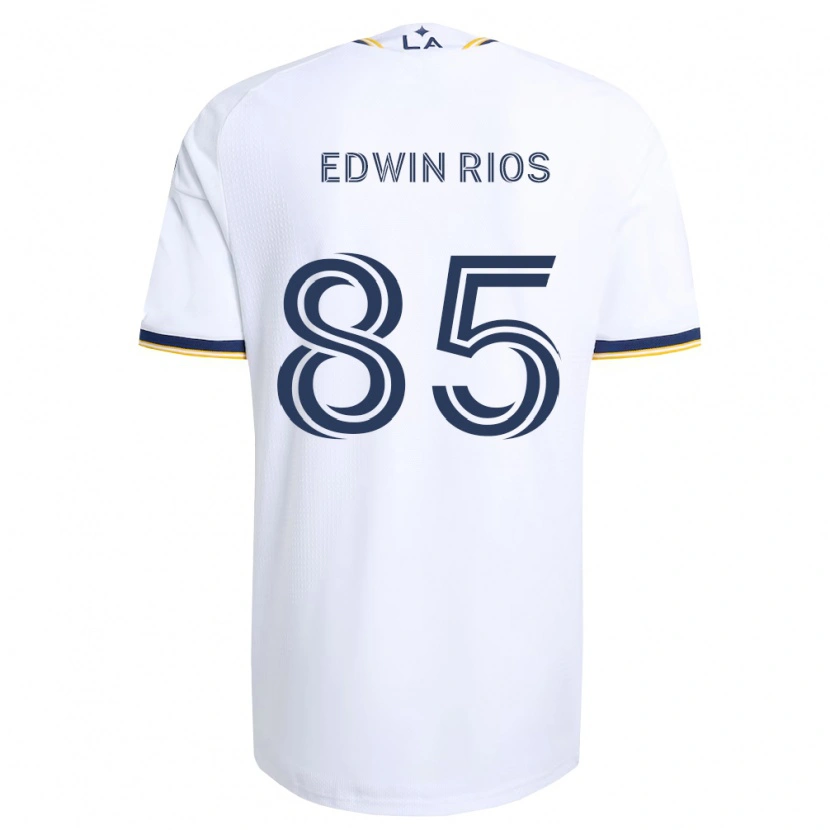 Danxen Kvinnor Edwin Ríos #85 Blå Gul Och Vit Hemmatröja Matchtröjor 2026/27 Tröjor T-Tröja