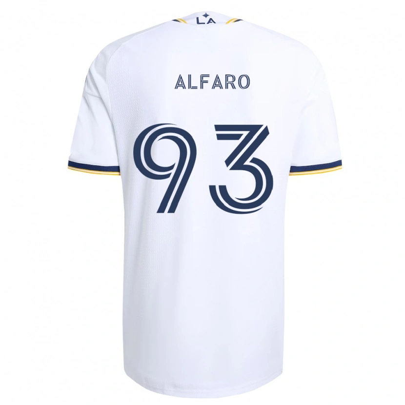 Danxen Kvinnor Tony Alfaro #93 Blå Gul Och Vit Hemmatröja Matchtröjor 2026/27 Tröjor T-Tröja