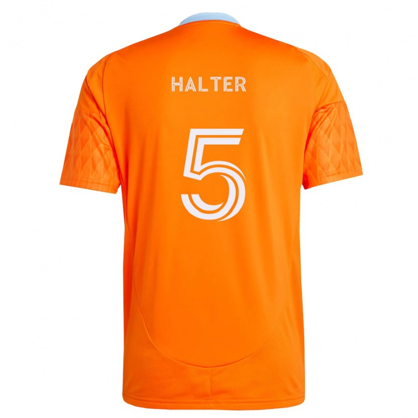 Danxen Kvinnor Lucas Halter #5 Orange Vit Hemmatröja Matchtröjor 2026/27 Tröjor T-Tröja