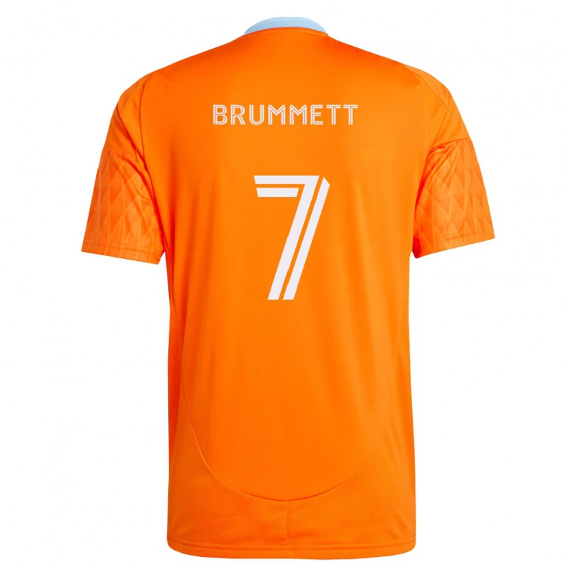 Danxen Kvinnor Austin Brummett #7 Orange Vit Hemmatröja Matchtröjor 2026/27 Tröjor T-Tröja