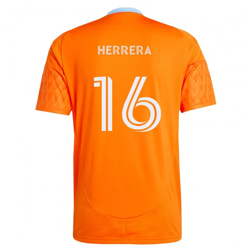 Danxen Kvinnor Héctor Herrera #16 Orange Vit Hemmatröja Matchtröjor 2026/27 Tröjor T-Tröja