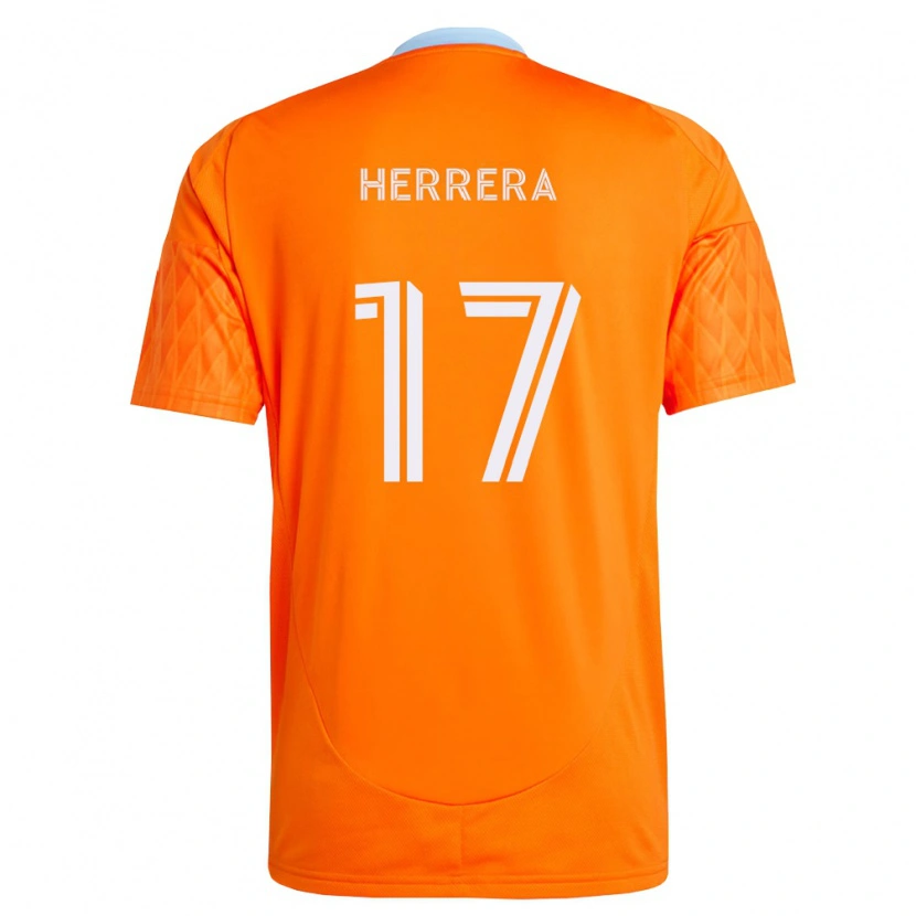 Danxen Kvinnor D'alessandro Herrera #17 Orange Vit Hemmatröja Matchtröjor 2026/27 Tröjor T-Tröja