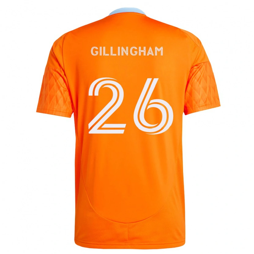 Danxen Kvinnor Blake Gillingham #26 Orange Vit Hemmatröja Matchtröjor 2026/27 Tröjor T-Tröja