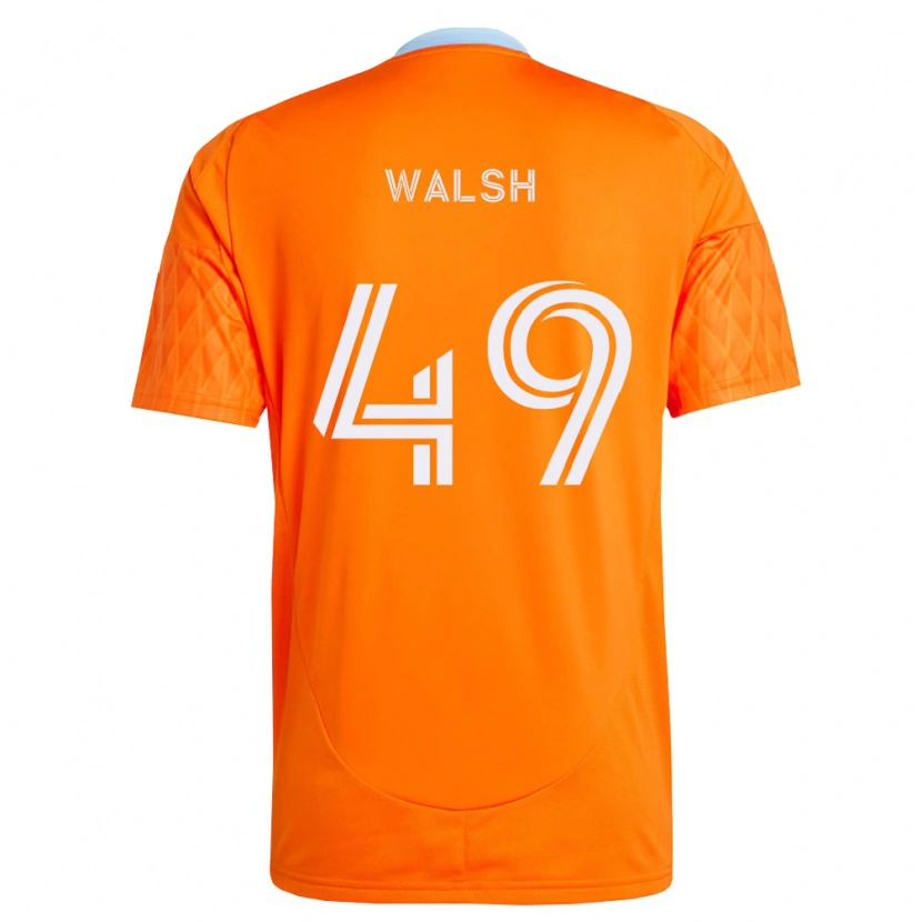 Danxen Kvinnor Kian Walsh #49 Orange Vit Hemmatröja Matchtröjor 2026/27 Tröjor T-Tröja