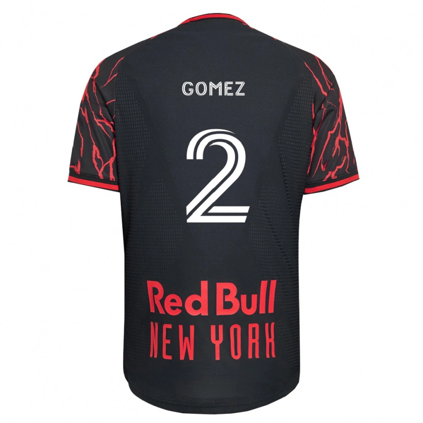 Danxen Kvinnor Álex Gómez #2 Röd Svart Vit Hemmatröja Matchtröjor 2026/27 Tröjor T-Tröja