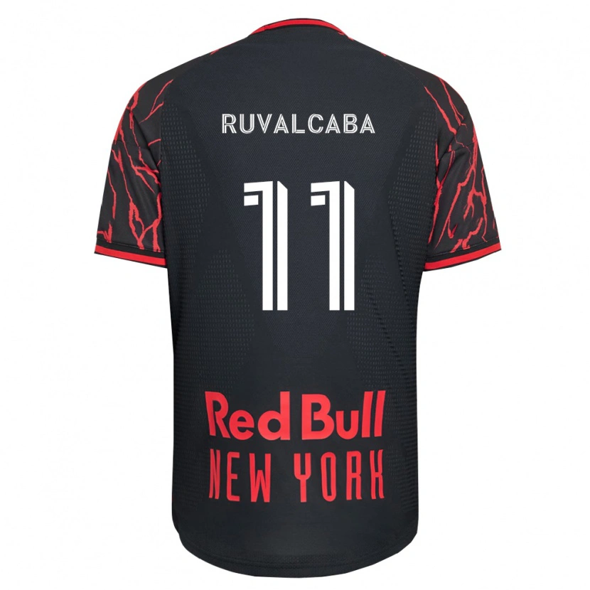 Danxen Kvinnor Jorge Ruvalcaba #11 Röd Svart Vit Hemmatröja Matchtröjor 2026/27 Tröjor T-Tröja