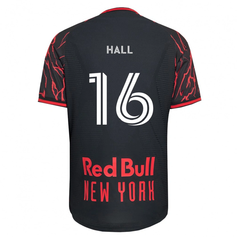 Danxen Kvinnor Julian Hall #16 Röd Svart Vit Hemmatröja Matchtröjor 2026/27 Tröjor T-Tröja