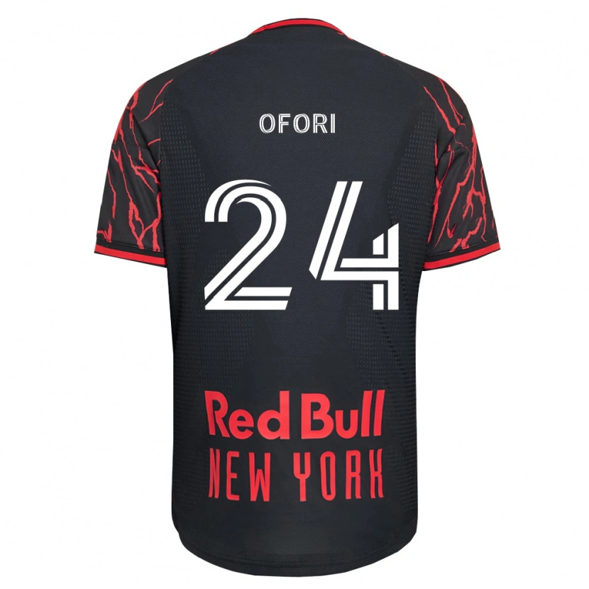 Danxen Kvinnor Curtis Ofori #24 Röd Svart Vit Hemmatröja Matchtröjor 2026/27 Tröjor T-Tröja