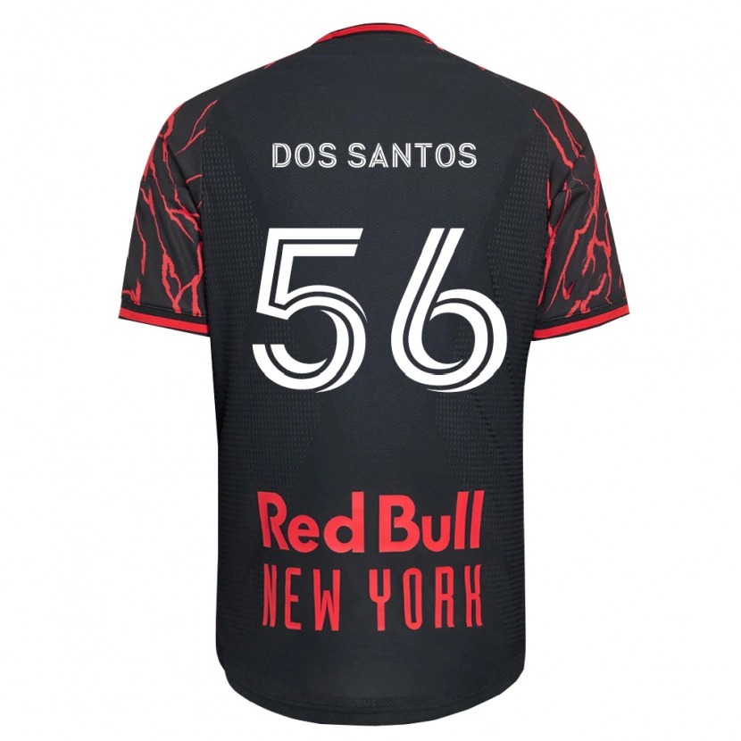 Danxen Kvinnor Matthew Dos Santos #56 Röd Svart Vit Hemmatröja Matchtröjor 2026/27 Tröjor T-Tröja