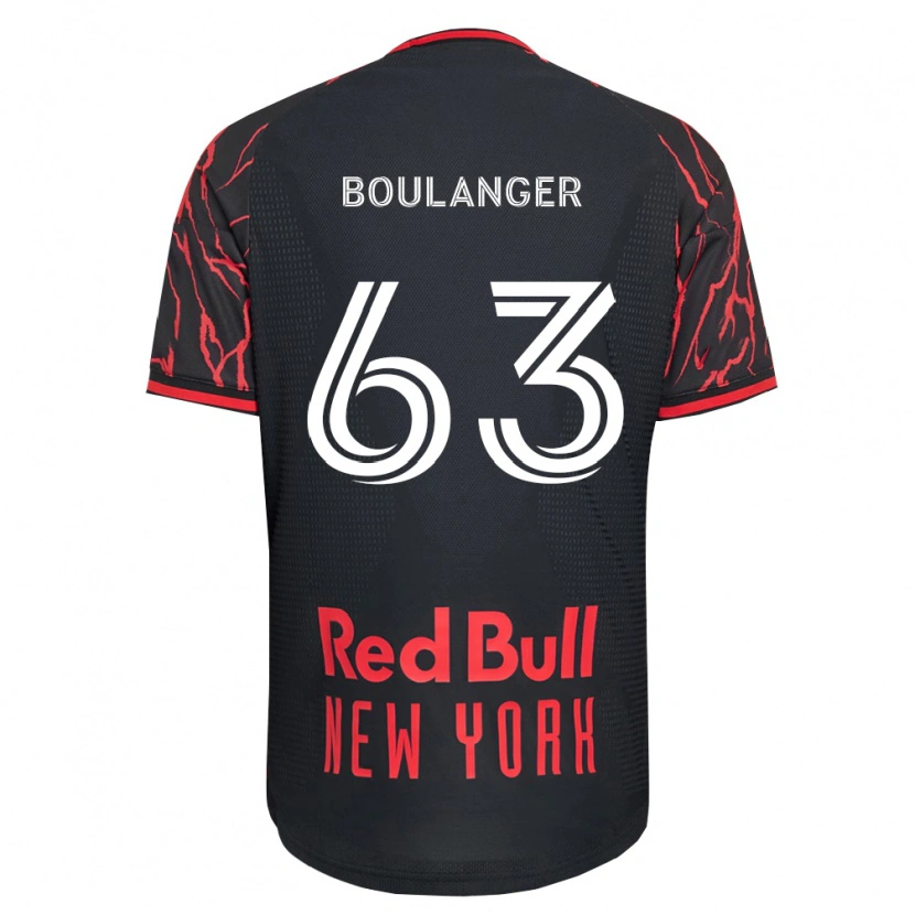 Danxen Kvinnor Brady Boulanger #63 Röd Svart Vit Hemmatröja Matchtröjor 2026/27 Tröjor T-Tröja