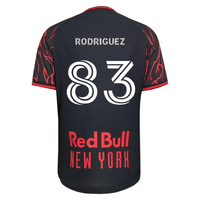 Danxen Kvinnor Benjamin Rodriguez #83 Röd Svart Vit Hemmatröja Matchtröjor 2026/27 Tröjor T-Tröja