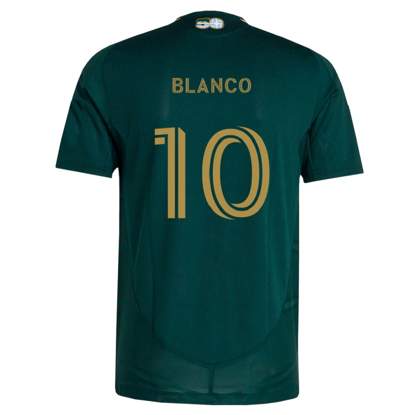 Danxen Kvinnor Sebastián Blanco #10 Mörkgrön Brun Hemmatröja Matchtröjor 2026/27 Tröjor T-Tröja