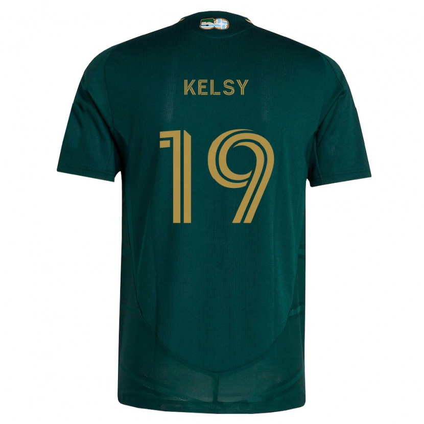 Danxen Kvinnor Kevin Kelsy #19 Mörkgrön Brun Hemmatröja Matchtröjor 2026/27 Tröjor T-Tröja