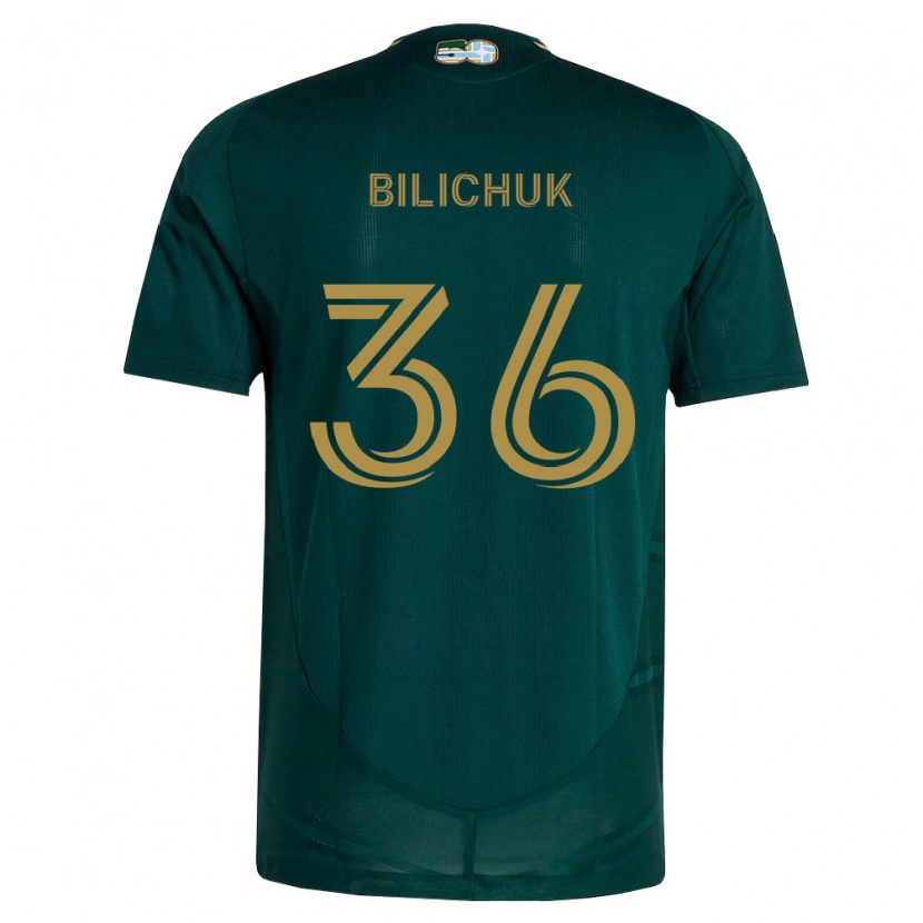 Danxen Kvinnor Ryan Bilichuk #36 Mörkgrön Brun Hemmatröja Matchtröjor 2026/27 Tröjor T-Tröja