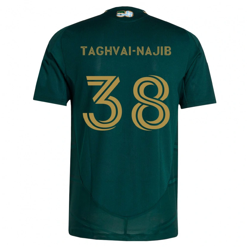 Danxen Kvinnor Braxton Taghvai-Najib #38 Mörkgrön Brun Hemmatröja Matchtröjor 2026/27 Tröjor T-Tröja