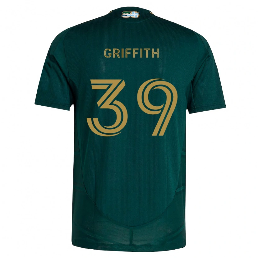 Danxen Kvinnor Colin Griffith #39 Mörkgrön Brun Hemmatröja Matchtröjor 2026/27 Tröjor T-Tröja