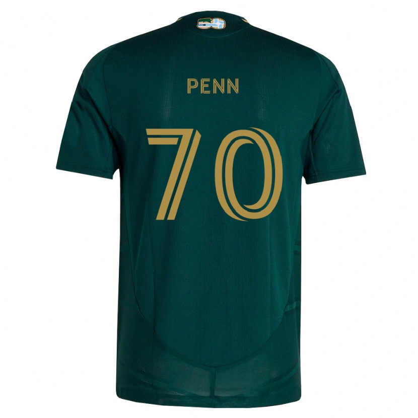 Danxen Kvinnor Josh Penn #70 Mörkgrön Brun Hemmatröja Matchtröjor 2026/27 Tröjor T-Tröja
