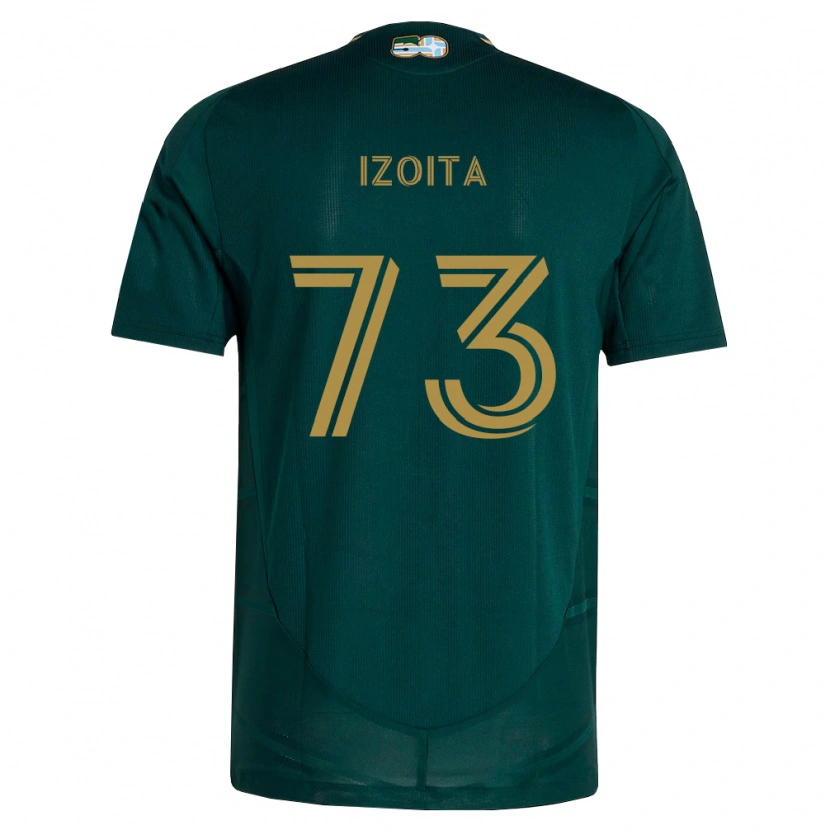 Danxen Kvinnor Eric Izoita #73 Mörkgrön Brun Hemmatröja Matchtröjor 2026/27 Tröjor T-Tröja