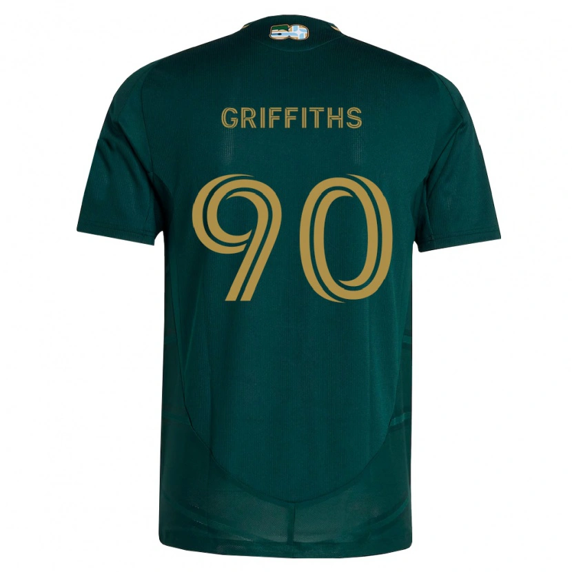 Danxen Kvinnor Reo Griffiths #90 Mörkgrön Brun Hemmatröja Matchtröjor 2026/27 Tröjor T-Tröja