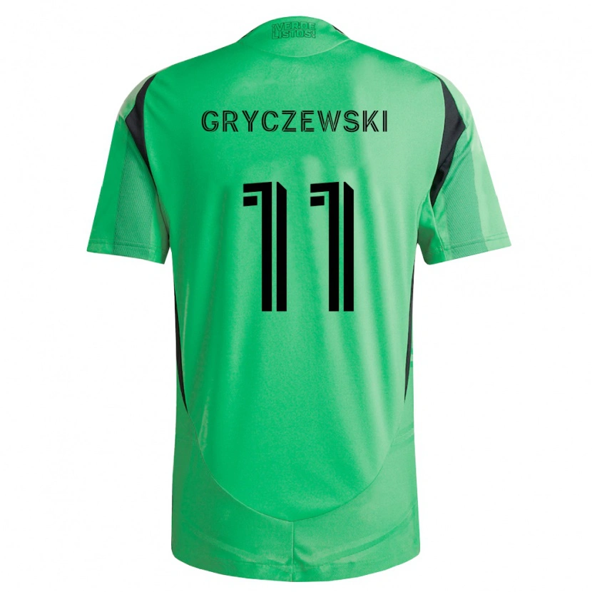 Danxen Kvinnor Patrick Gryczewski #11 Smaragdgrön Svart Hemmatröja Matchtröjor 2026/27 Tröjor T-Tröja