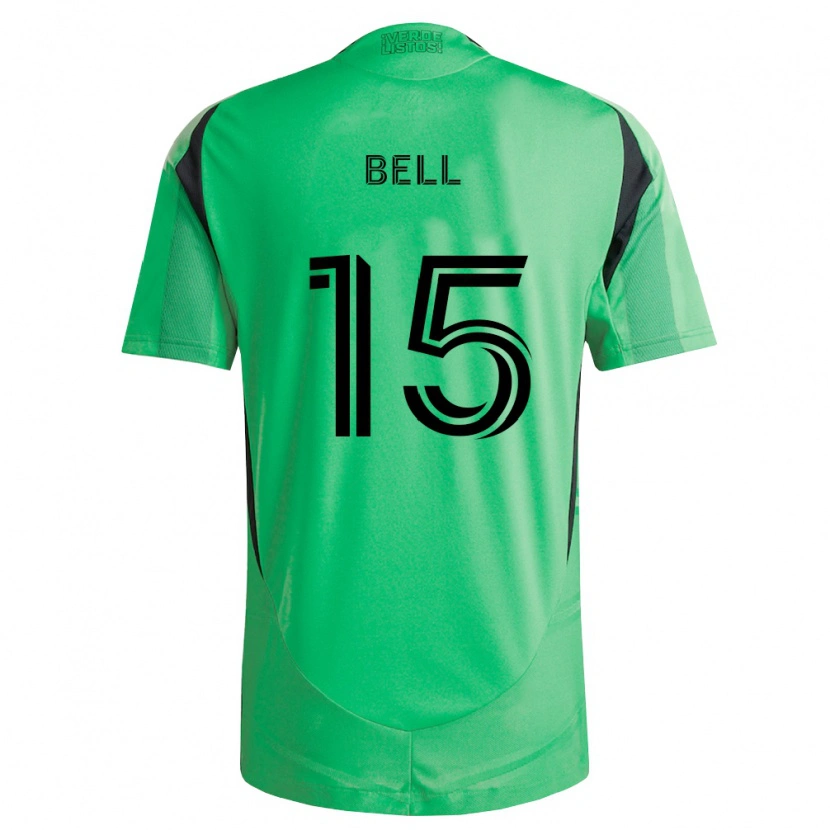 Danxen Kvinnor Jon Bell #15 Smaragdgrön Svart Hemmatröja Matchtröjor 2026/27 Tröjor T-Tröja