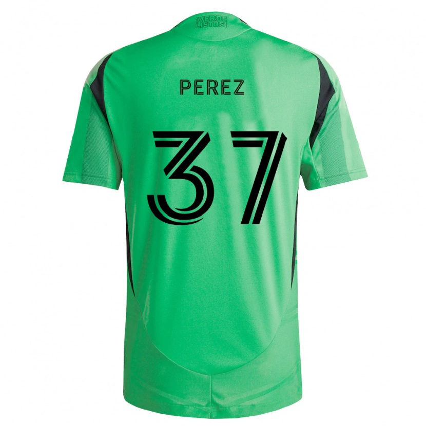 Danxen Kvinnor Damion Perez #37 Smaragdgrön Svart Hemmatröja Matchtröjor 2026/27 Tröjor T-Tröja