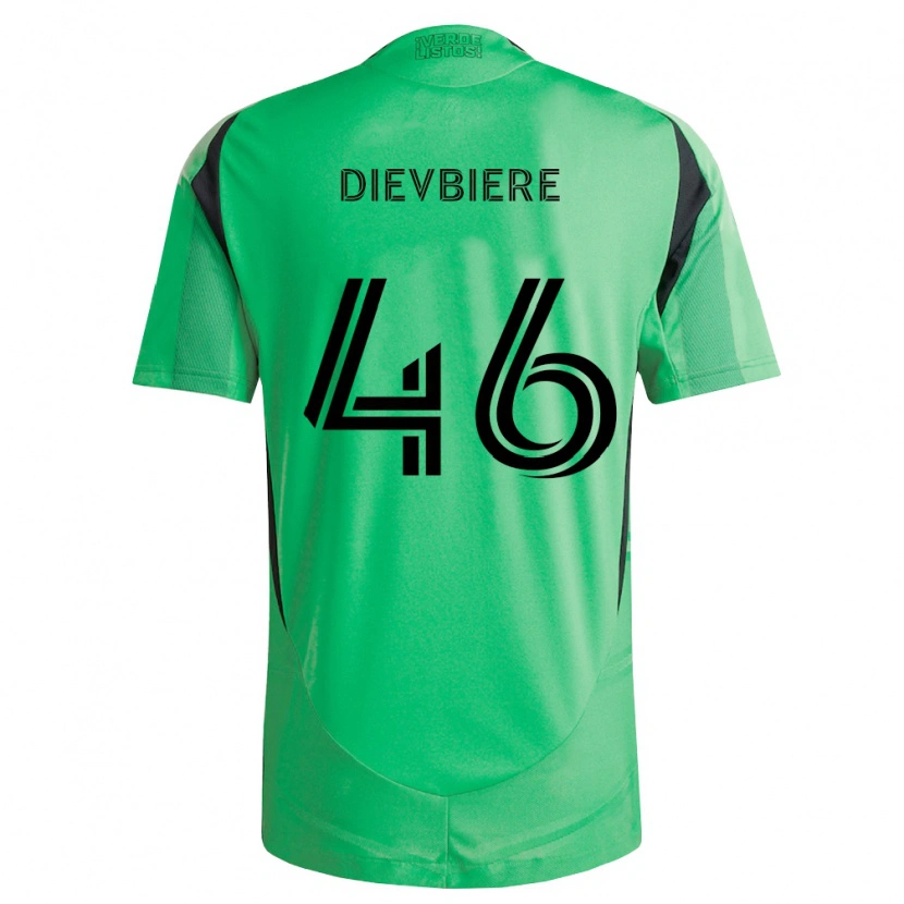 Danxen Kvinnor Vona Dievbiere #46 Smaragdgrön Svart Hemmatröja Matchtröjor 2026/27 Tröjor T-Tröja