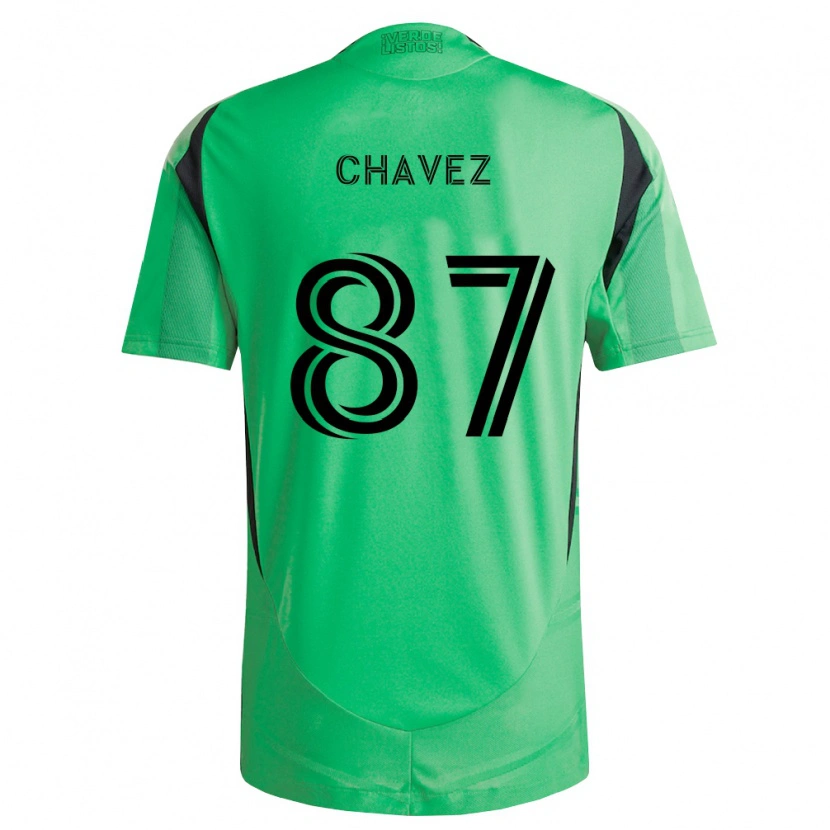 Danxen Kvinnor Alfonso Ocampo-Chávez #87 Smaragdgrön Svart Hemmatröja Matchtröjor 2026/27 Tröjor T-Tröja