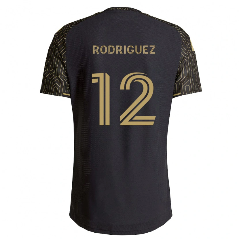 Danxen Kvinnor Jeremi Rodriguez #12 Brun Svart Hemmatröja Matchtröjor 2026/27 Tröjor T-Tröja
