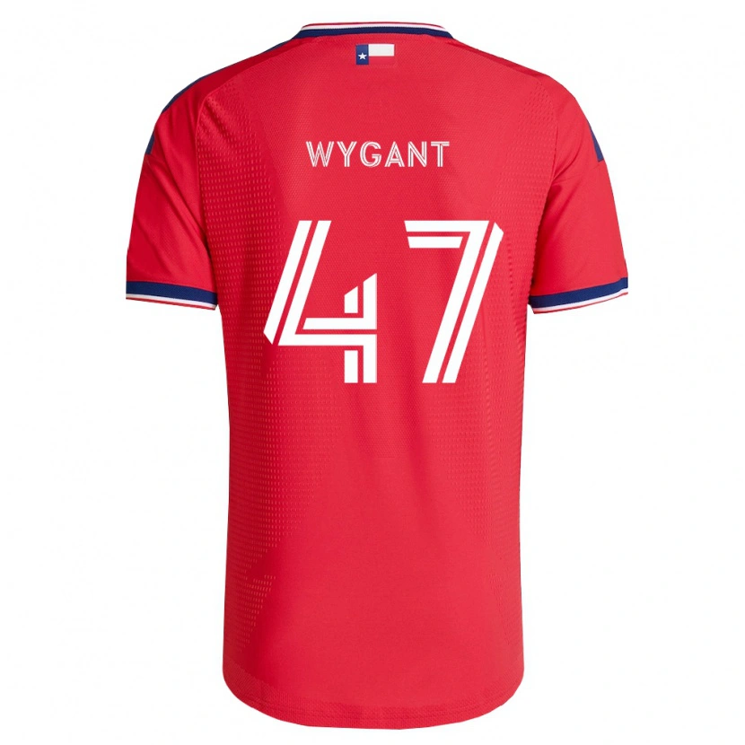 Danxen Kvinnor Christian Wygant #47 Röd Blå Vit Hemmatröja Matchtröjor 2026/27 Tröjor T-Tröja