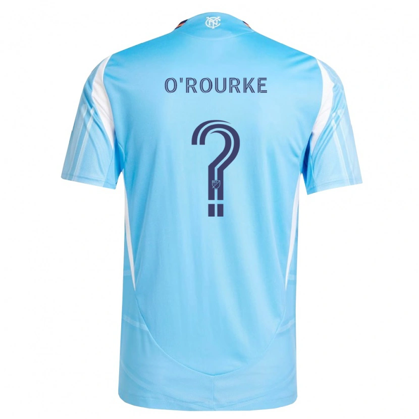 Danxen Kvinnor Thomas O'rourke #0 Himmelsblå Vit Hemmatröja Matchtröjor 2026/27 Tröjor T-Tröja