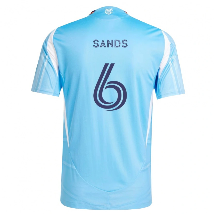 Danxen Kvinnor James Sands #6 Himmelsblå Vit Hemmatröja Matchtröjor 2026/27 Tröjor T-Tröja