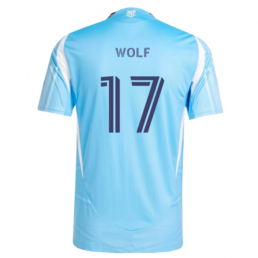 Danxen Kvinnor Hannes Wolf #17 Himmelsblå Vit Hemmatröja Matchtröjor 2026/27 Tröjor T-Tröja