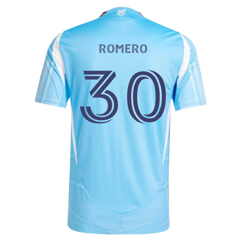 Danxen Kvinnor Tomás Romero #30 Himmelsblå Vit Hemmatröja Matchtröjor 2026/27 Tröjor T-Tröja