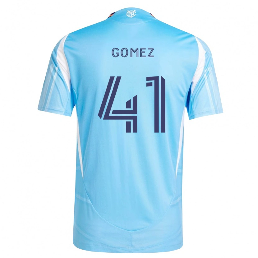 Danxen Kvinnor Julián Gómez #41 Himmelsblå Vit Hemmatröja Matchtröjor 2026/27 Tröjor T-Tröja