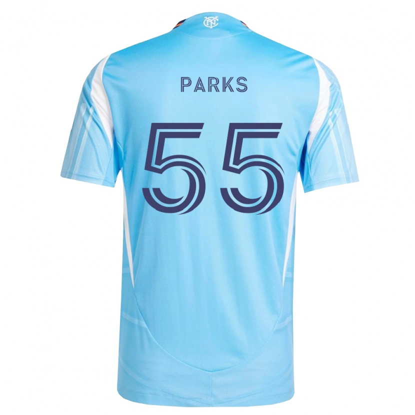 Danxen Kvinnor Keaton Parks #55 Himmelsblå Vit Hemmatröja Matchtröjor 2026/27 Tröjor T-Tröja