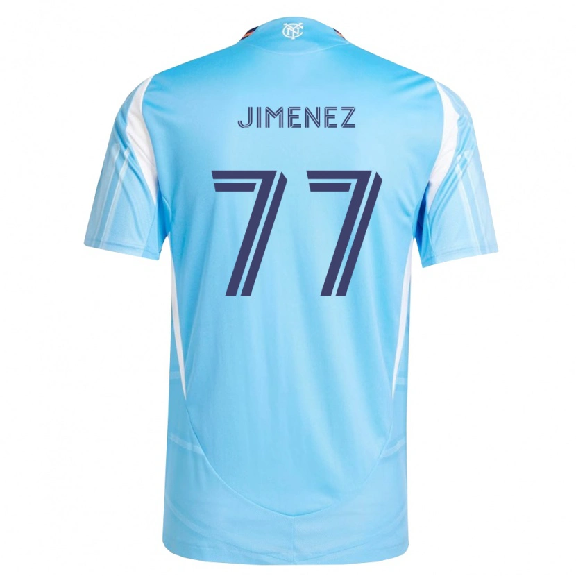 Danxen Kvinnor Jonathan Jiménez #77 Himmelsblå Vit Hemmatröja Matchtröjor 2026/27 Tröjor T-Tröja