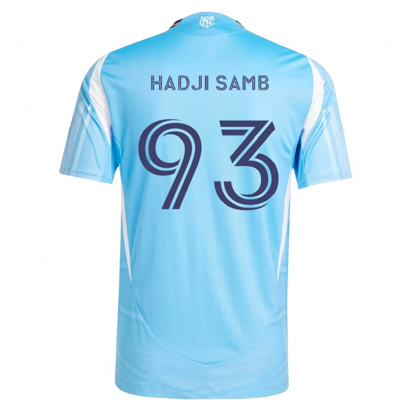 Danxen Kvinnor El Hadji Samb #93 Himmelsblå Vit Hemmatröja Matchtröjor 2026/27 Tröjor T-Tröja