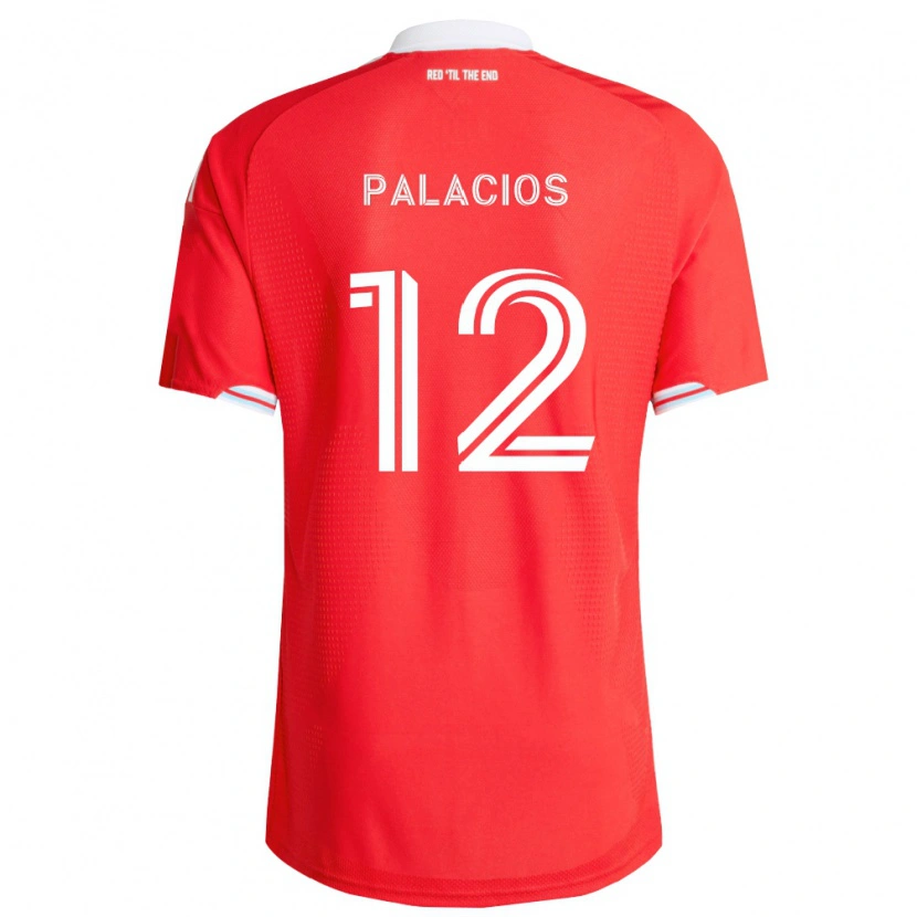 Danxen Kvinnor Denzel Palacios #12 Röd Mörkblå Vit Hemmatröja Matchtröjor 2026/27 Tröjor T-Tröja
