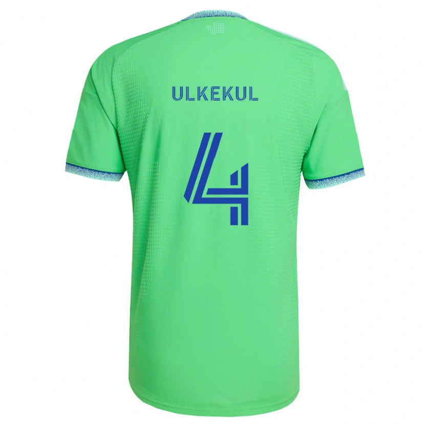 Danxen Kvinnor Jodi Ulkekul #4 Grön Ljusblå Hemmatröja Matchtröjor 2026/27 Tröjor T-Tröja