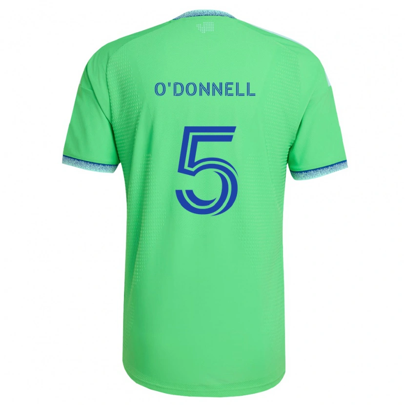 Danxen Kvinnor Kristina O'donnell #5 Grön Ljusblå Hemmatröja Matchtröjor 2026/27 Tröjor T-Tröja