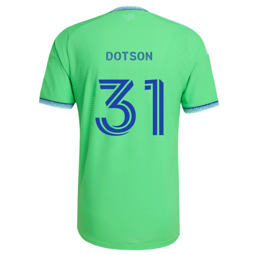 Danxen Kvinnor Hassani Dotson #31 Grön Ljusblå Hemmatröja Matchtröjor 2026/27 Tröjor T-Tröja