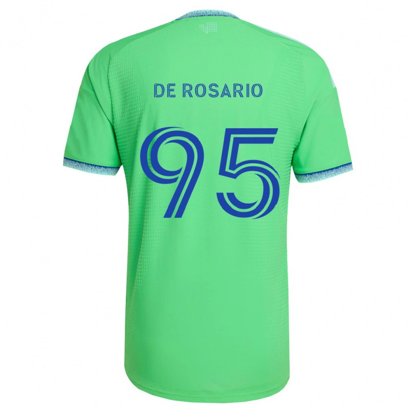 Danxen Kvinnor Osaze De Rosario #95 Grön Ljusblå Hemmatröja Matchtröjor 2026/27 Tröjor T-Tröja