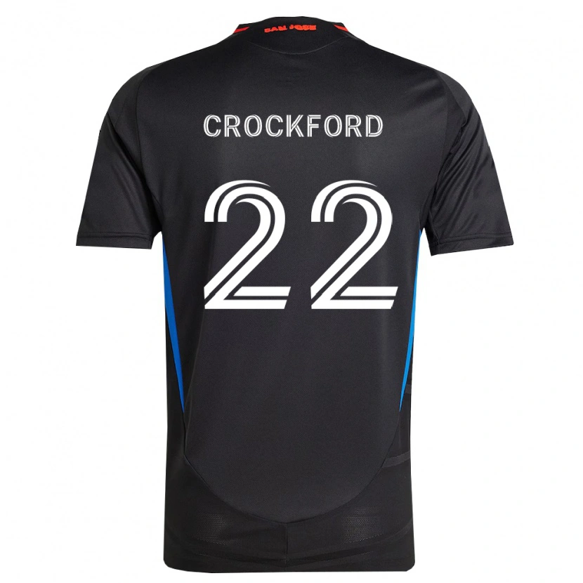 Danxen Kvinnor Nate Crockford #22 Blå Vit Svart Hemmatröja Matchtröjor 2026/27 Tröjor T-Tröja