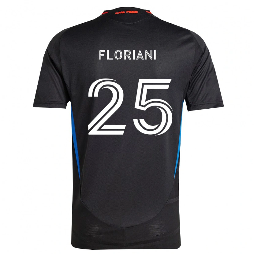Danxen Kvinnor Max Floriani #25 Blå Vit Svart Hemmatröja Matchtröjor 2026/27 Tröjor T-Tröja