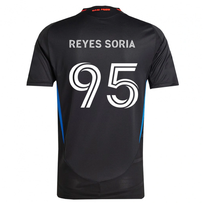 Danxen Kvinnor Randhu Reyes Soria #95 Blå Vit Svart Hemmatröja Matchtröjor 2026/27 Tröjor T-Tröja