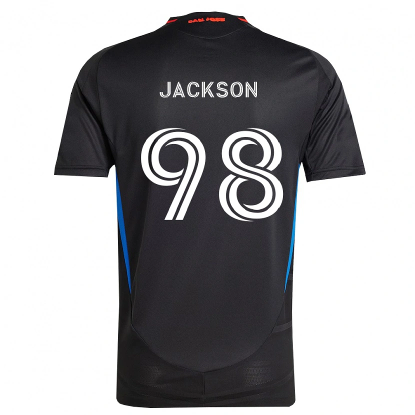 Danxen Kvinnor Jacob Jackson #98 Blå Vit Svart Hemmatröja Matchtröjor 2026/27 Tröjor T-Tröja