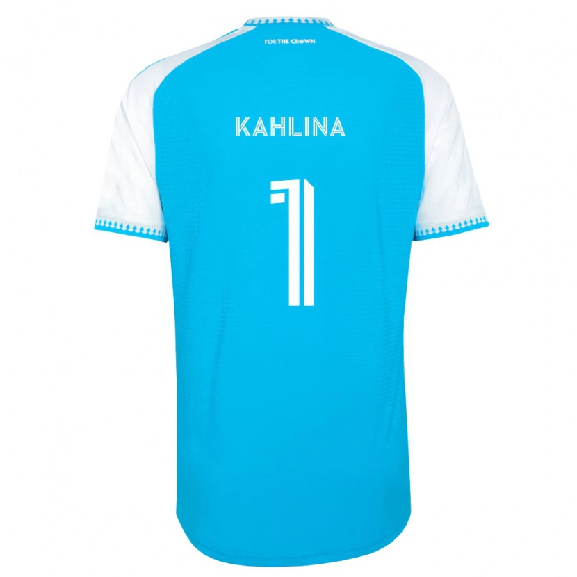 Danxen Kvinnor Kristijan Kahlina #1 Himmelsblå Vit Svart Hemmatröja Matchtröjor 2026/27 Tröjor T-Tröja
